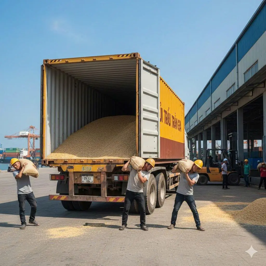 bằng cách di chuyển một vật chỉ thị